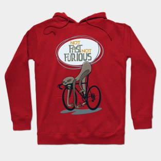 Funny cycling sloth Hoodie